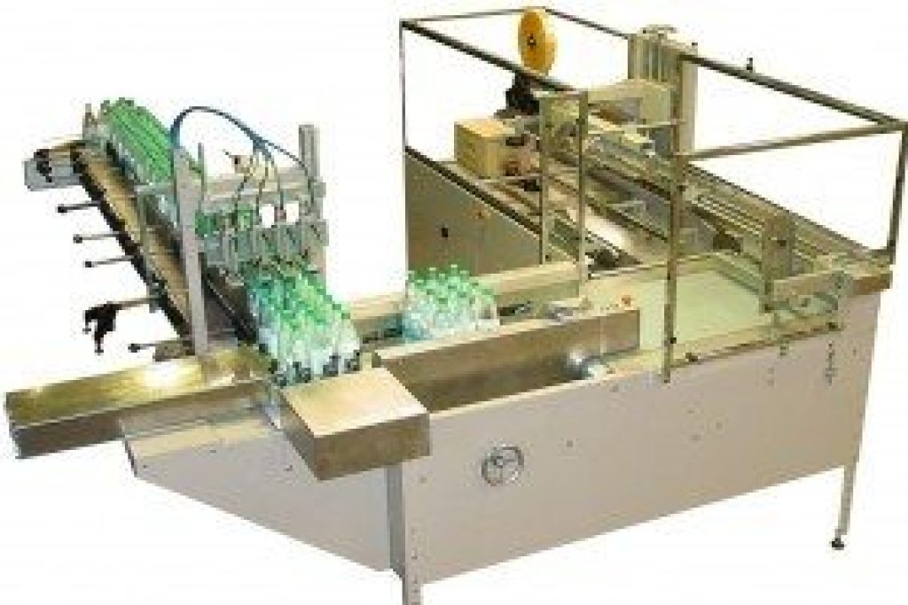 PHS Innovate offers a semi-automatic case packing solution for small to medium bottling line applications